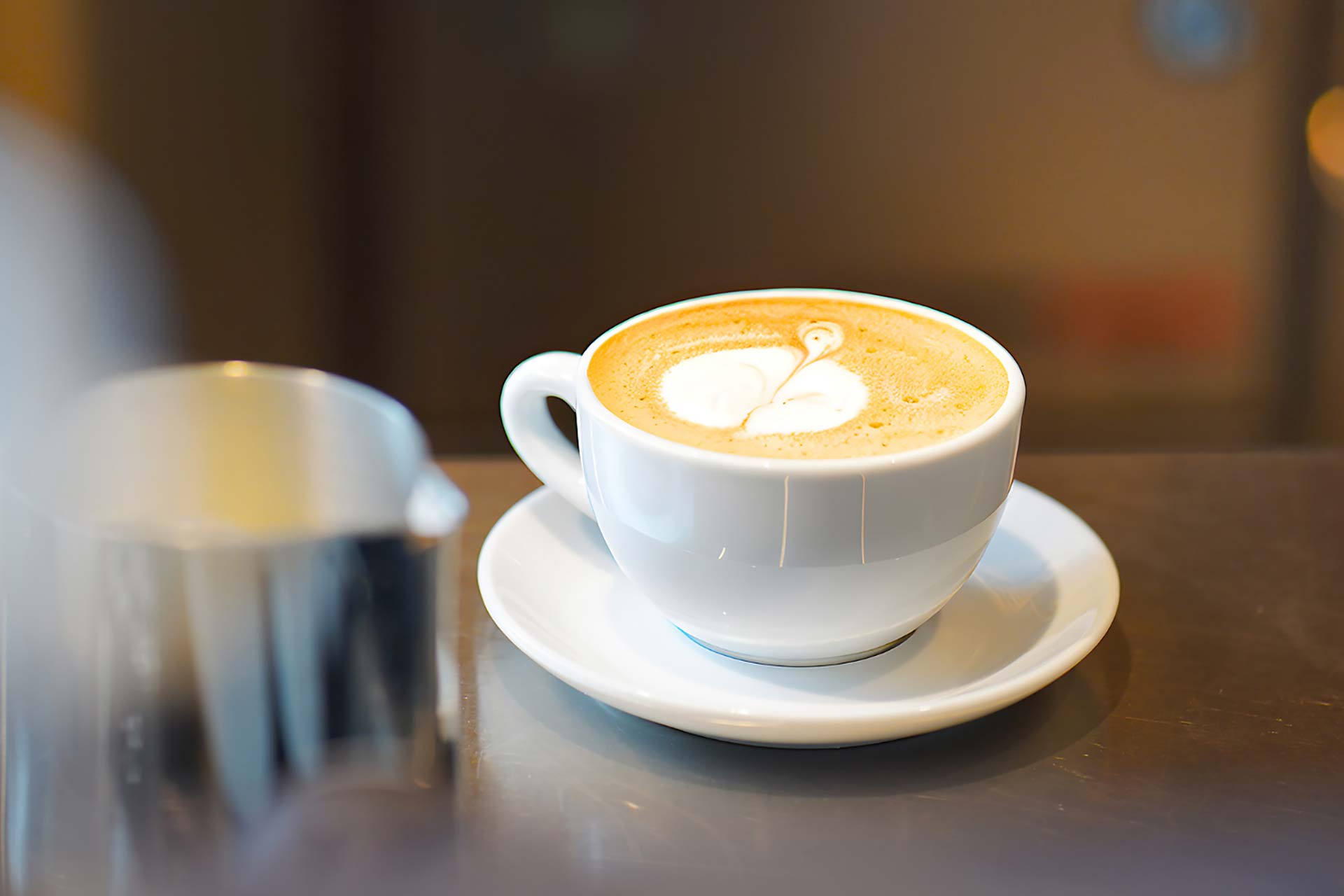 Kaffees zubereitet mit unseren zwei Haussorten